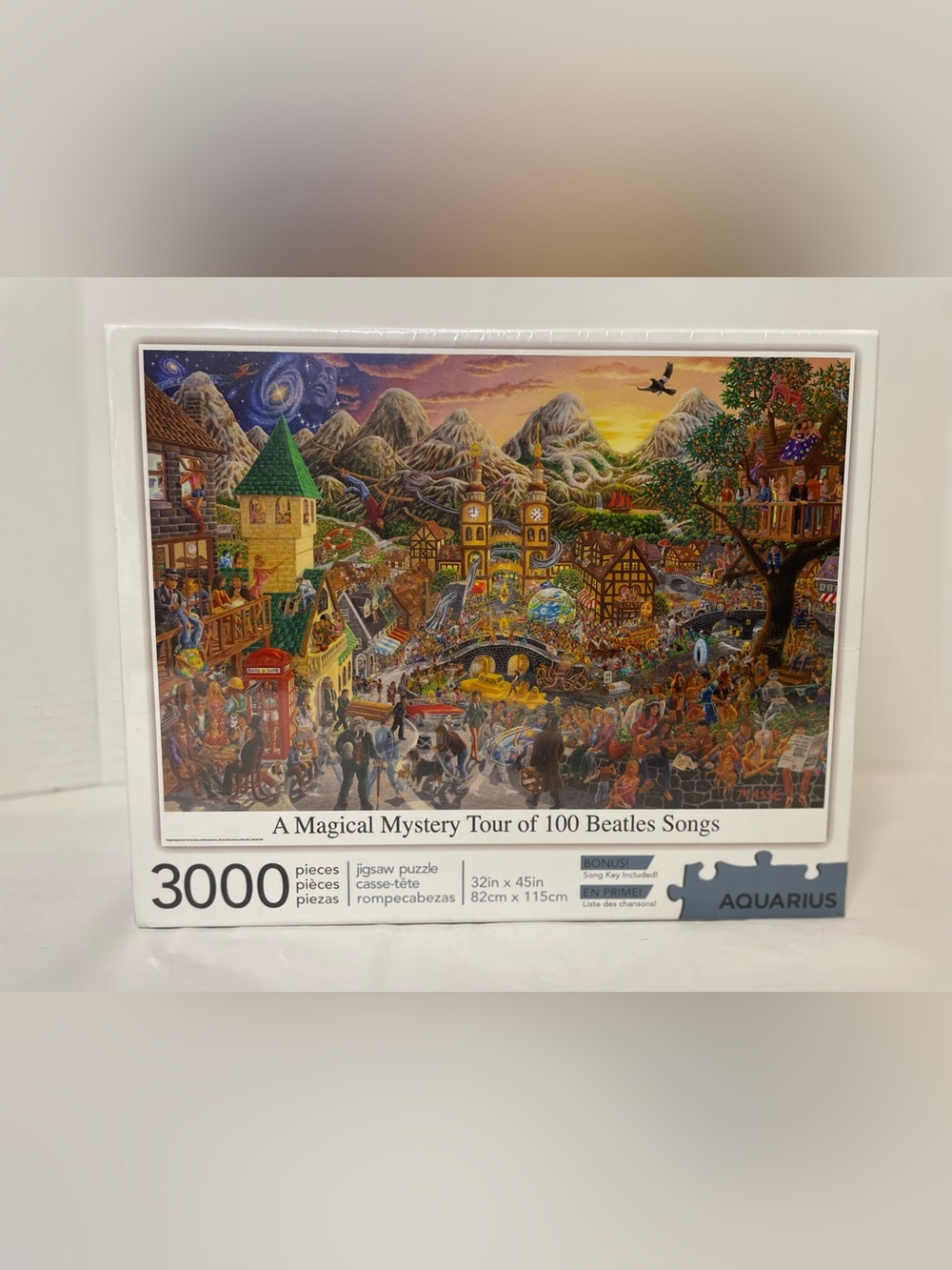 Aquarius A Magical Mystery Tour Of 100 Beatles Songs Puzzle